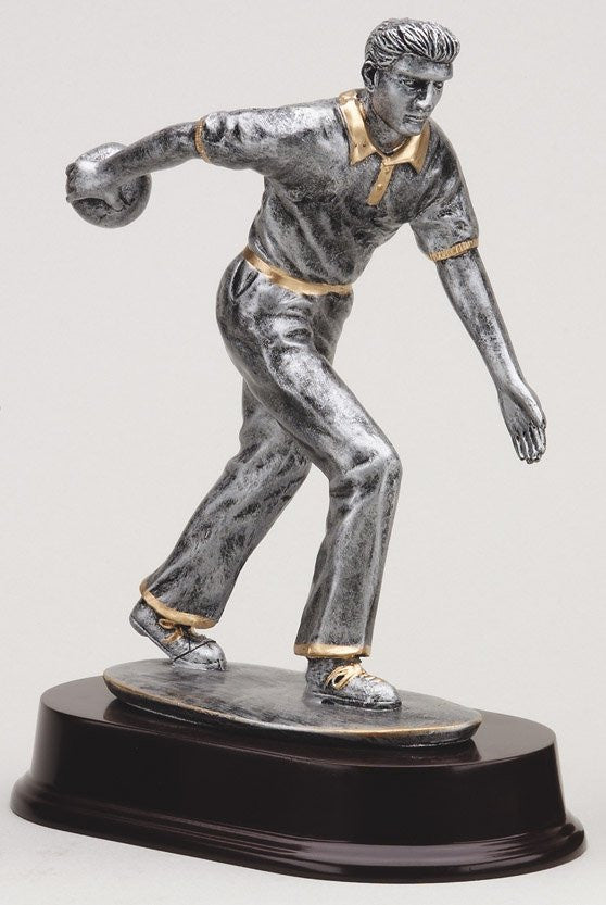 The Bowling Resin Resin Sculpture-Male