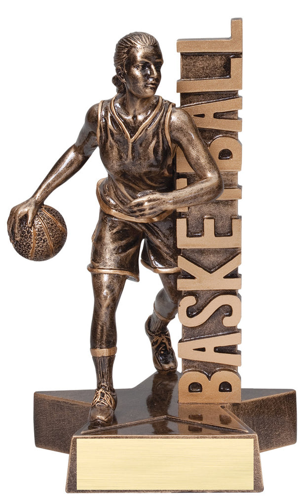 Billboard Basketball Trophy-Female