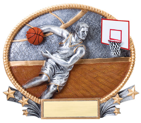 Basketball Male 3D Resin