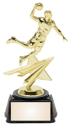 Basketball Male 8.25 inches sports star trophy