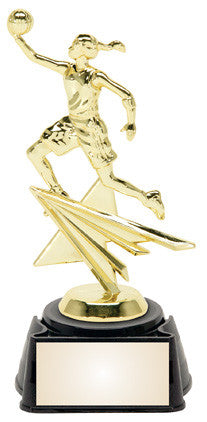 Basketball Female 8.25 inches sports star trophy