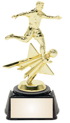 Soccer Male 8.25 inches sports star trophy