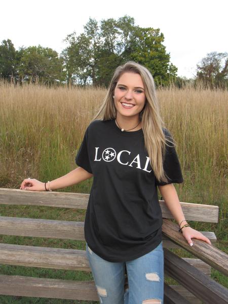 Black Local Tri-Star Comfort Colors Tee - Unisex