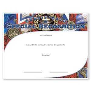 Recognition Certificates