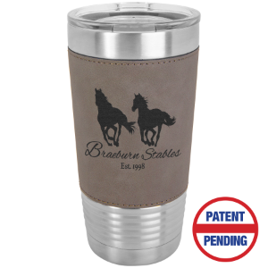 Leatherette Tumbler 20 oz