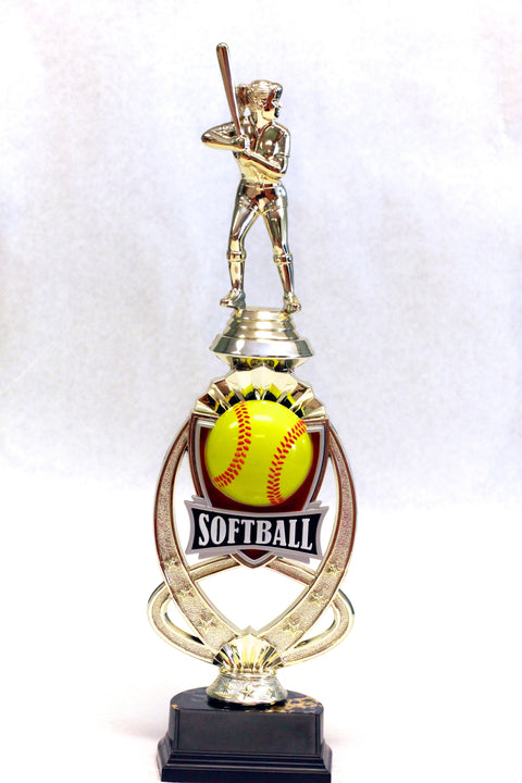 Softball full color 13.5 inches tall