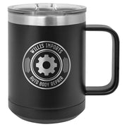 15oz Insulated Mug with Slider Lid