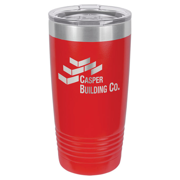 20 oz. Vacuum Insulated Tumbler w/Clear Lid