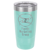 20 oz. Vacuum Insulated Tumbler w/Clear Lid