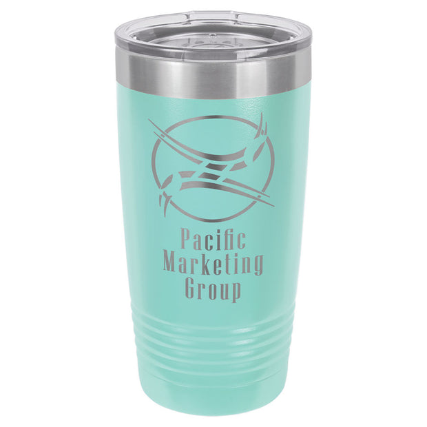 20 oz. Vacuum Insulated Tumbler w/Clear Lid