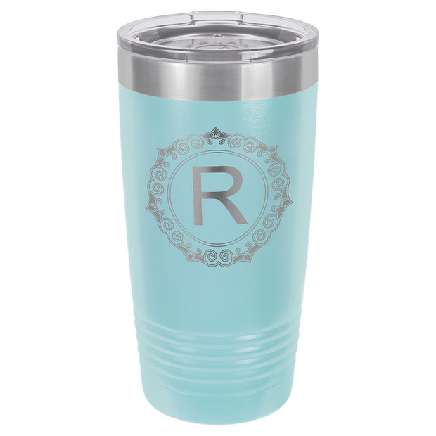 20 oz. Vacuum Insulated Tumbler w/Clear Lid