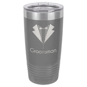 20 oz. Vacuum Insulated Tumbler w/Clear Lid