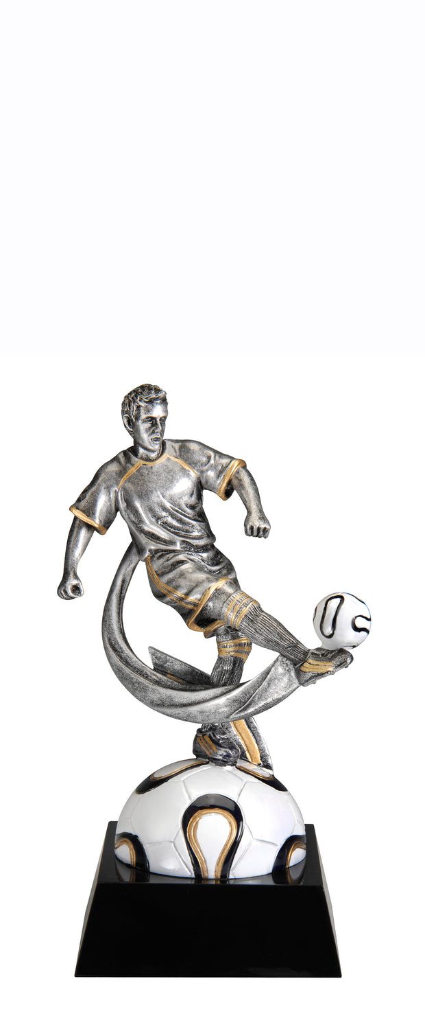 Soccer Male Big Kick Trophy