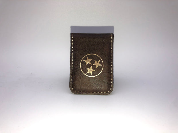 Leatherette Money Clip