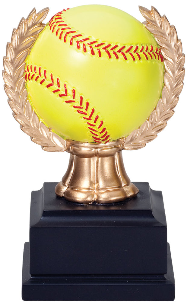 Softball Wreath Trophy