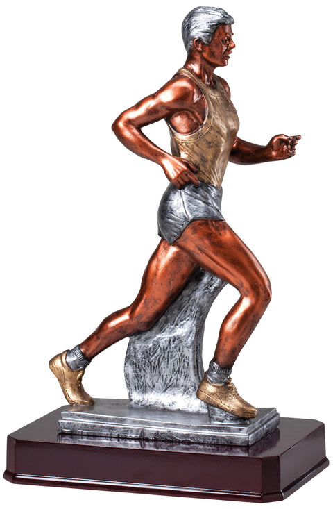 Track Male Large Resin Statue
