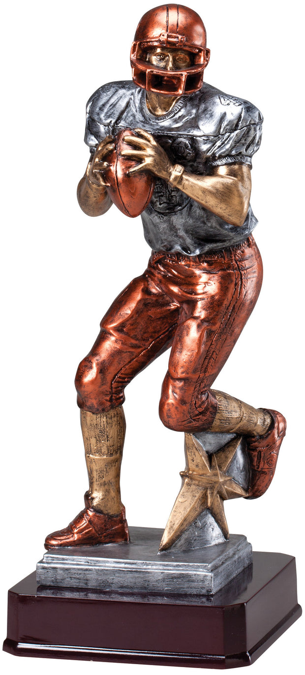 Quarterback Large Resin Statue