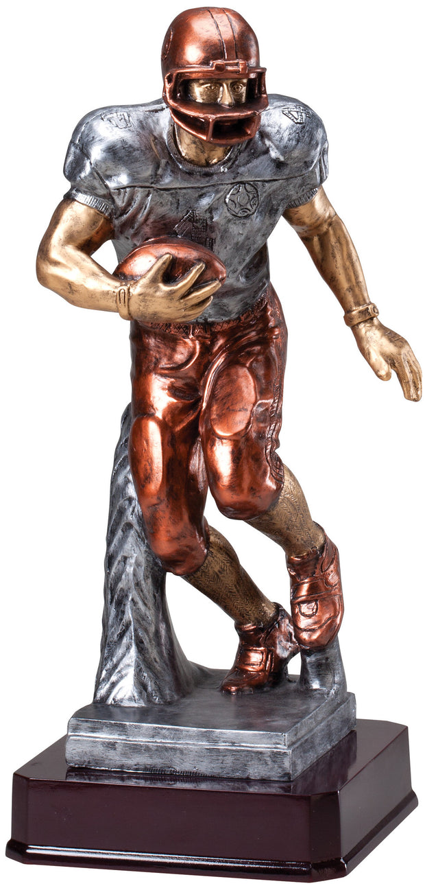 Football Runner Resin Statue