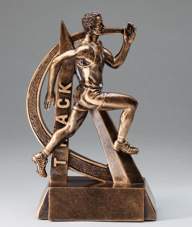 Male Ultra Action Sport Track Trophy