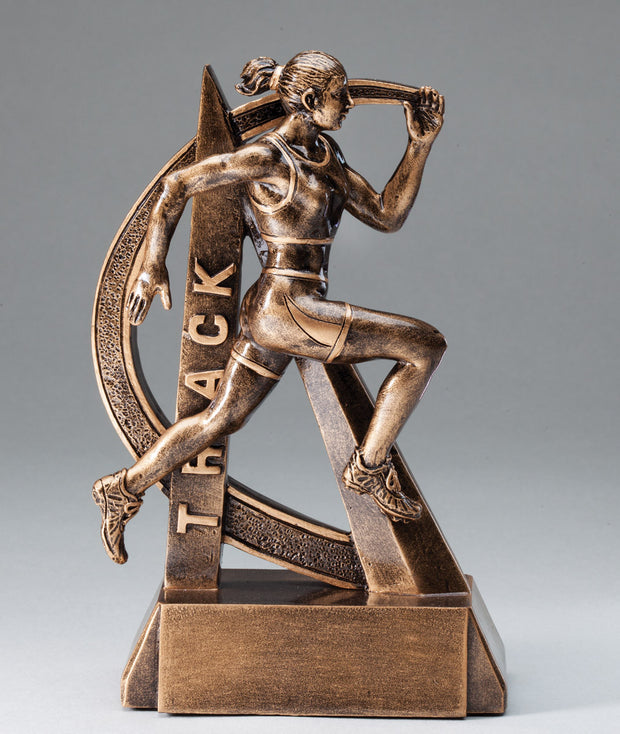 Female Ultra Action Sport Track Trophy