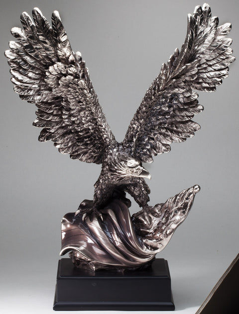 Electroplated Resin American Eagle 19 inches