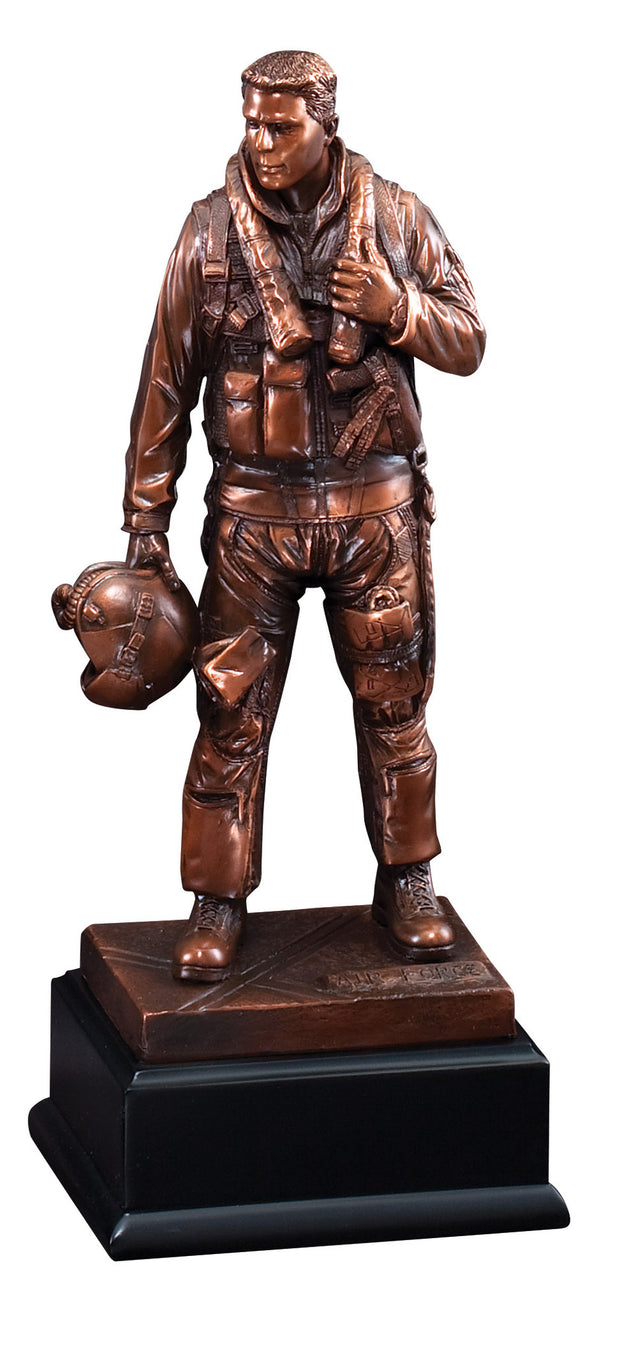 American Hero Airforce Standing Sculpture