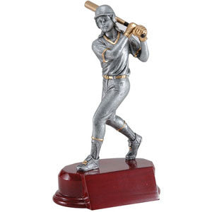 Softball batter on Rosewood Stand