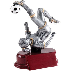 Soccer Female Bicycle Kick