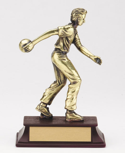 6 inch Bowling Statue Male