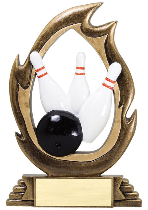 The Bowling Award-Flame Series