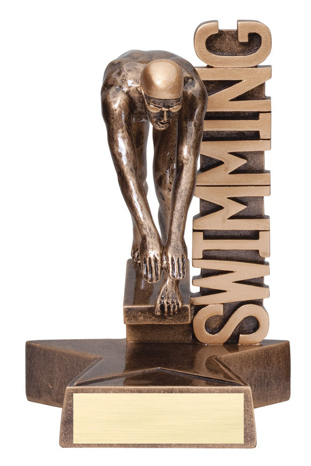 Billboard Swimming Trophy-Male