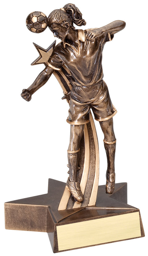 SuperStar Soccer Trophy-Female