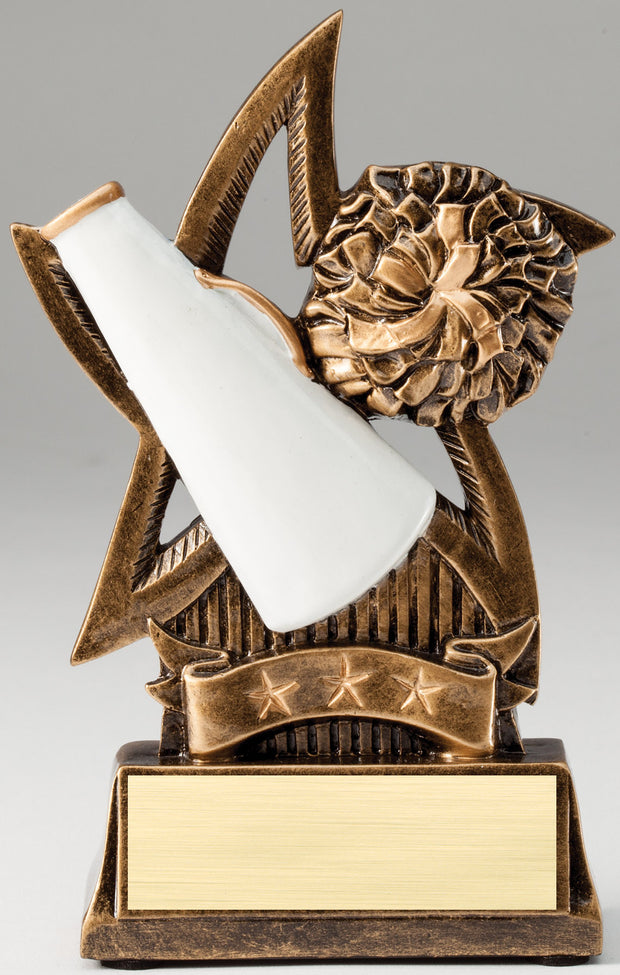 Sweeping Star Cheer Trophy