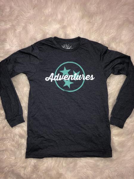 Long Sleeve Tri-star Adventures T-shirt / Ladies
