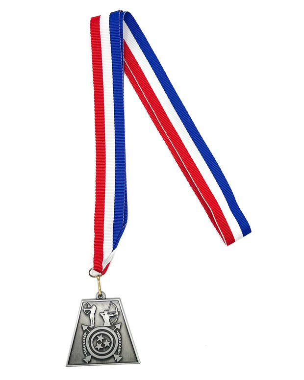 Silver Archery Medallion