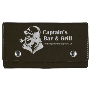 Leatherette Card and Dice Set