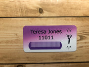 Rectangle Metal Name Badge