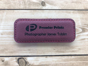 Rectangle Leatherette Name Badge