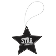Star Leatherette Ornament