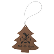 Leatherette Tree Ornament