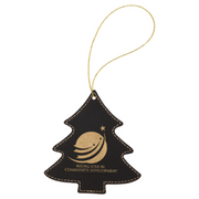 Leatherette Tree Ornament